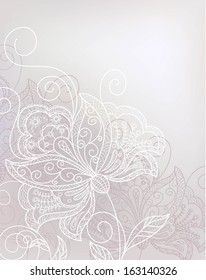 Cute floral card