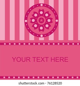 cute floral frame