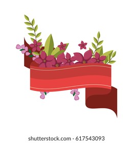 cute floral frame decorative
