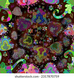 
Patrón floral lindo con brotes de flores chamíiles. fondo transparente. ilustración vectorial para impresión en tejidos, textiles, papel pintado. Estilo retro vintage. Miles Fleur, adorno de colofón. Doodles.
