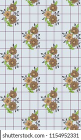Cute Floral pattern in the flower