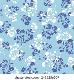 Cute floral pattern perfect for textile design,