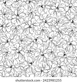 Cute floral pattern perfect for textile design,
