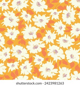 Cute floral pattern perfect for textile design,