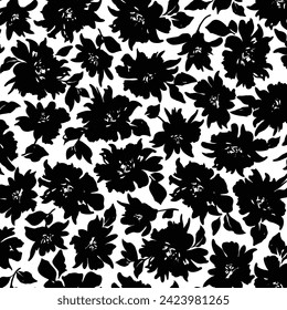 Cute floral pattern perfect for textile design,