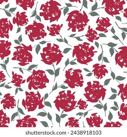 Cute floral pattern perfect for textile design,