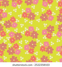 Cute floral pattern. Seamless vector texture. An elegant template for fashionable prints. Print with white flowers . blue background.