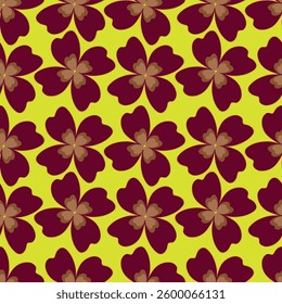 Cute floral pattern. Seamless vector texture. An elegant template for fashionable prints. Print with small white flowers and blue leaves. pink background