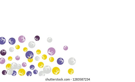 Cute Floral Pattern with Simple Stylized Berries for Greeting Card or Poster. Naive Daisy Berries in Primitive Style. Vector Background for Spring or Summer Design.
