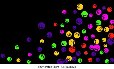 Patrón floral puro con sencillos bayas estilizadas para tarjeta de felicitación o póster. Naive Daisy Berries en estilo Primitivo. Fondo vectorial para el diseño de primavera o verano.
