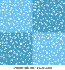Cute floral pattern in a small flower. Motifs are randomly scattered. Seamless vector texture.
Elegant pattern for fashion prints in folk style. Imitation of a patchwork, handwork.