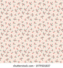 Cute floral pattern in the small flower  Ditsy print