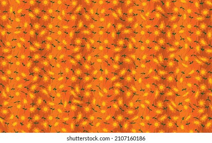 Cute floral pattern in the small flower. Ditsy print. Motifs scattered random. Seamless vector texture.  Easy to editable file.