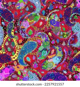 Cute Floral pattern in the small flower. seamless floral pattern with nice doodles flowers. Beautiful fabric pattern. vector illustration 