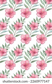 Cute Floral pattern in the small flower. "Ditsy print". Motifs scattered random. Seamless vector texture. Elegant template for fashion prints. Printing with very small pink flowers. White background.