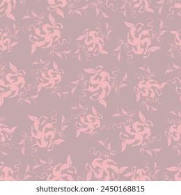 Cute floral pattern in the small flower. Ditsy print. Motifs scattered random. Seamless vector texture. Elegant template for fashion prints. Printing with small white flowers. Blue background