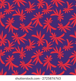 Cute Floral pattern in the small flower. Cute seamless floral pattern. Simple flowers background for fabric. Vintage flowery pattern.
