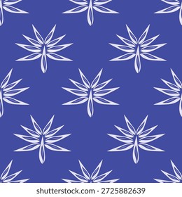 Cute Floral pattern in the small flower. Cute seamless floral pattern. Simple flowers background for fabric. Vintage flowery pattern.
