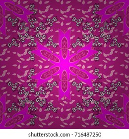 Cute Floral pattern in the small flower. Beautiful fabric pattern. Vector illustration. Seamless floral pattern with nice doodles flowers.