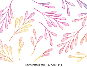 Cute Floral pattern in the small flower.Motifs scattered random. Seamless vector texture. Elegant template for fashion prints. Printing with very small pink flowers. White background.
