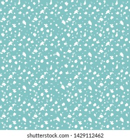 Cute Floral pattern of small flowers. - Vector 