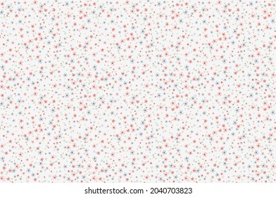 Cute floral pattern in the small flowers. Seamless vector texture. Elegant template for fashion prints. Printing with small pastel multicolored flowers. White background.