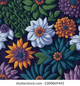 Patrón floral lindo en las flores pequeñas. Textura vectorial sin inconvenientes. Elegante plantilla para impresiones de moda. Impresión con flores pequeñas rosas y amarillas. Fondo blanco