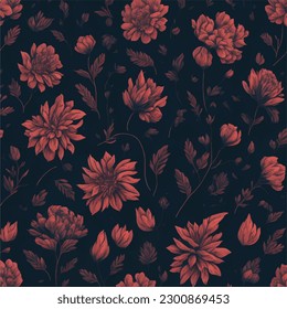 Cute floral pattern in the small flowers. Seamless vector texture. Elegant template for fashion prints. Printing with small pink and yellow flowers. White background