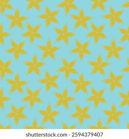 Cute floral pattern in the small flowers. Seamless vector texture. Elegant template for fashion prints. Printing with small orange and pink flowers. Ivory background.
