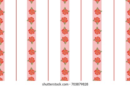 cute floral pattern in small-scale flowers. Seamless striped background for wallpapers, print, gift wrap and scrapbooking.