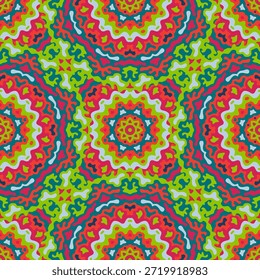Cute floral seamless pattern. Simple vector fabric tissue design. Vector geometric background. Floral texture print. Geo digital cloth fabric ornament. Exotic napkin tissue.