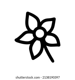 Cute floral spring pattern in doodle style. Garden flower, plants, leaves, botanical, vector design for fashion, fabric, wallpapers and all hand drawn prints. trendy floral pattern vector