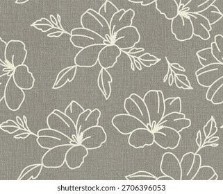 süße Blume abstrakte Muster Design