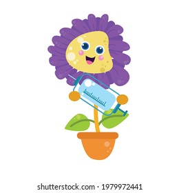 Cute-Flower-Vektordesign