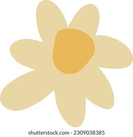  cute flower collection pastel vecter