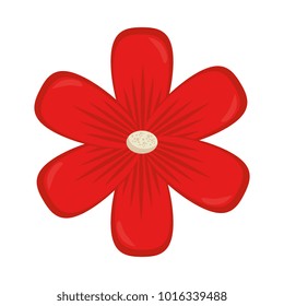 cute flower decorative icon