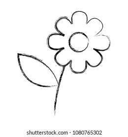 cute flower decorative icon