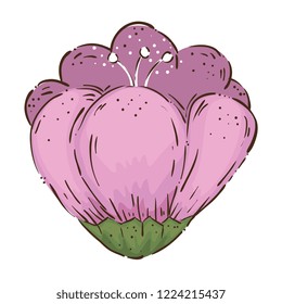 cute flower decorative icon
