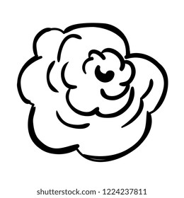 cute flower decorative icon