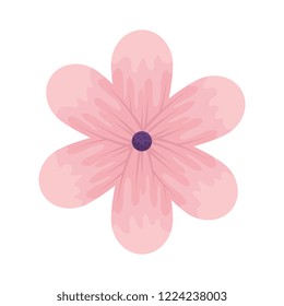 cute flower decorative icon