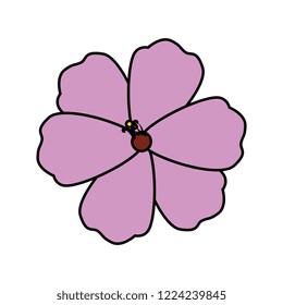 cute flower decorative icon