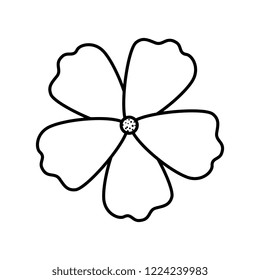 cute flower decorative icon