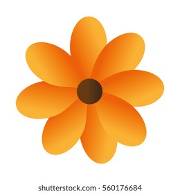 cute flower decorative icon