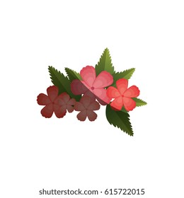 cute flower decorative icon