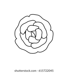 cute flower decorative icon