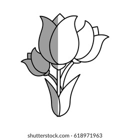 cute flower decorative icon