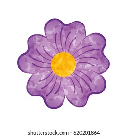 cute flower decorative icon