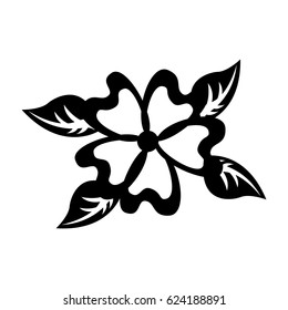 cute flower decorative icon