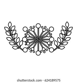 cute flower decorative icon