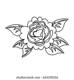 cute flower decorative icon